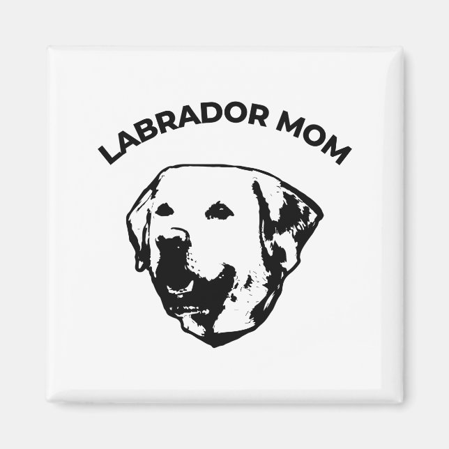 Labrador-Mama Magnet (Vorne)