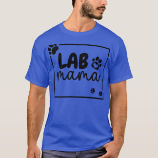Labrador Mama Paw 6 T-Shirt