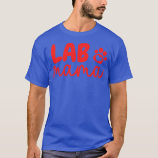 Labrador Mama Paw 7 T-Shirt