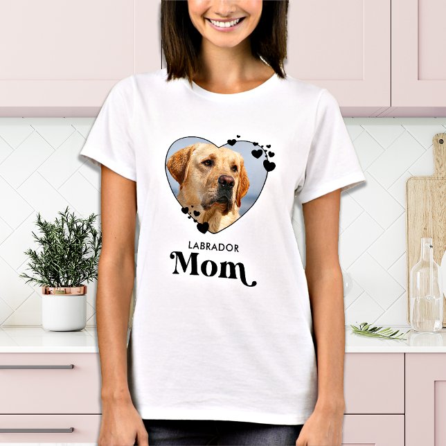 Labrador MAMA Personalisiert Hund Lover Foto T-Shirt (Von Creator hochgeladen)