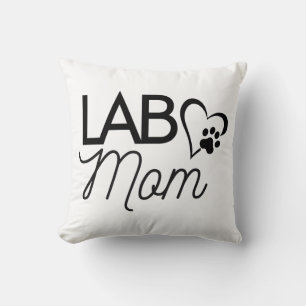 "Labrador Mama" Quadrat Kissen