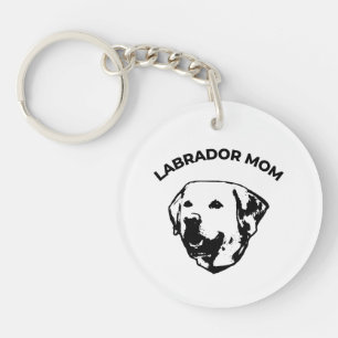 Labrador-Mama Schlüsselanhänger