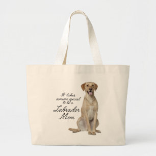 Labrador-Mama-Tasche Jumbo Stoffbeutel