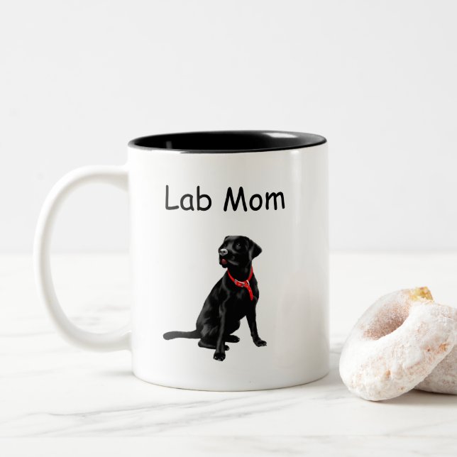 Labrador Mama Tasse (Mit Donut)