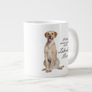Labrador-Mama-Tunnel-bohrwagenTasse Jumbo-Tasse