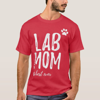 Labrador MamaFunny Geschenk für Labrador Hunde Mam T-Shirt