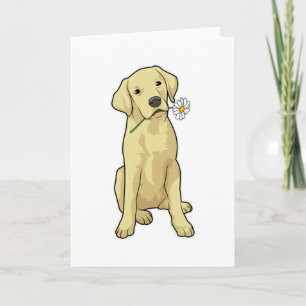 Labrador-Margerite Karte