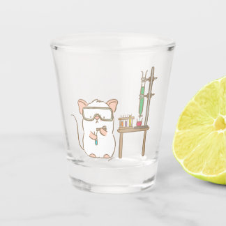 Labrador-Maus Schnapsglas