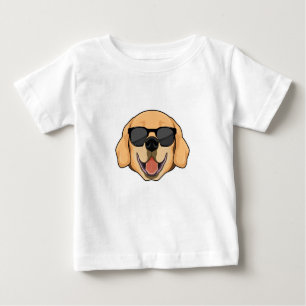 Labrador mit Sonnenbrille Baby T-shirt
