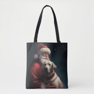 Labrador mit Weihnachtsmann Weihnachten