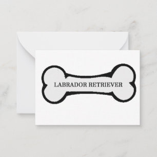 Labrador Mitteilungskarte