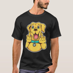 Labrador Mittelfinger Retriever T-Shirt