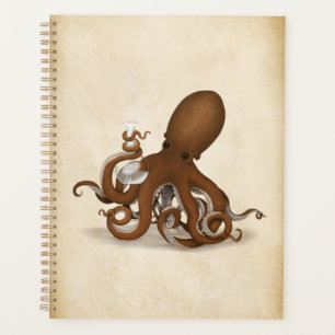 Labrador Octopus & Periodic Table Viktorianisch Na Planer