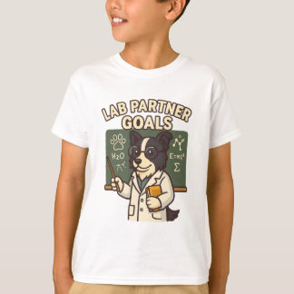 Labrador Partner Goals - Science Dog T - Shirt