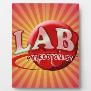 LABRADOR PHLEBOTOMIST RBC LOGO FOTOPLATTE