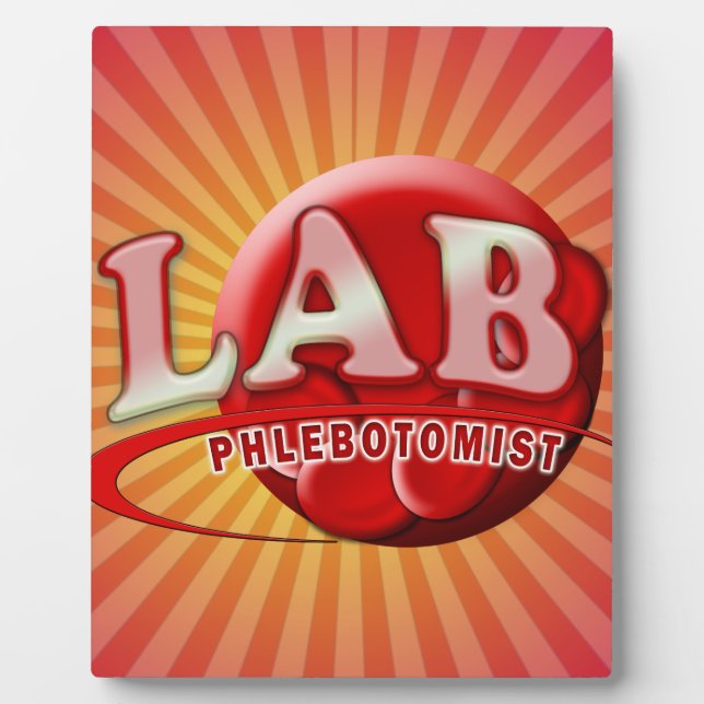 LABRADOR PHLEBOTOMIST RBC LOGO FOTOPLATTE (Vorderseite)