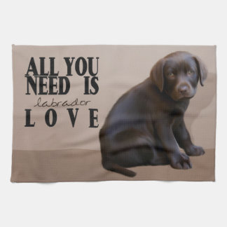 Labrador Puppy Kittuch Handtuch