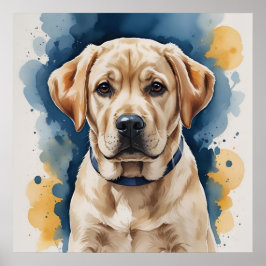 Labrador Puppy Poster | Wall Art