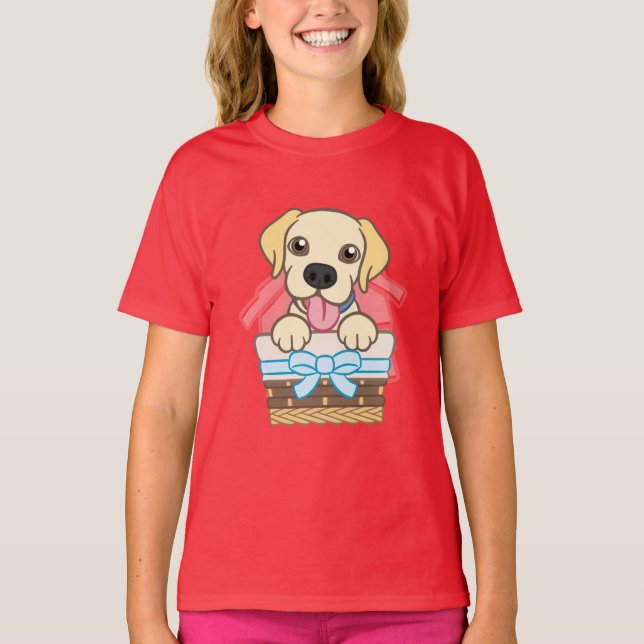 Labrador Puppy T - Shirt (Vorderseite)