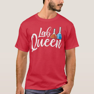 Labrador Queen Science Student Chemie Lehrer T-Shirt
