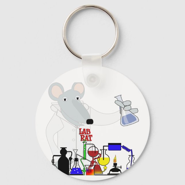 LABRADOR RAT CHEMISTRY SCHLÜSSELANHÄNGER (Vorderseite)
