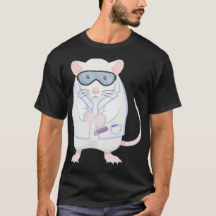 Labrador Rat Inspiriert Laborrat verwandte Rat Sci T-Shirt