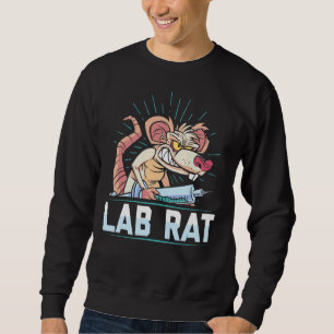 Labrador Rat Labrador Tech Labortechniker Medizine Sweatshirt