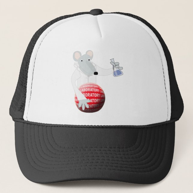 LABRADOR RAT MIT BEAKER UND SPHÄRE TRUCKERKAPPE (Vorderseite)