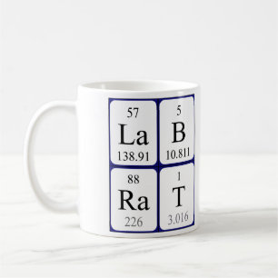 Labrador Rat Periodische Tasse