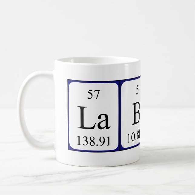 Labrador Rat Periodische Tasse (Links)