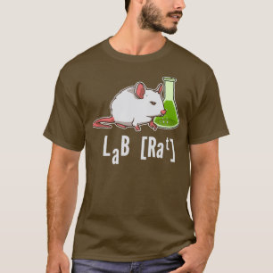 Labrador Rat Science Chemistry Professor Laborator T-Shirt