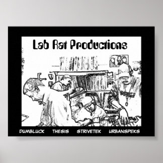 Labrador Rattenproduktion Poster