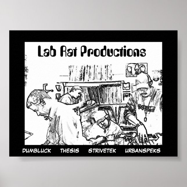 Labrador Rattenproduktion Poster (Vorne)