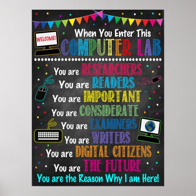 Labrador-Regenbogenplakat Poster (Vorne)