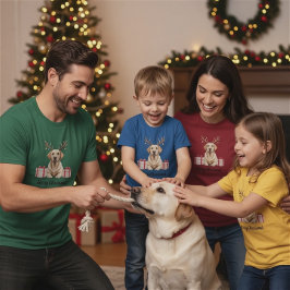 Labrador Reindeer T-Shirt