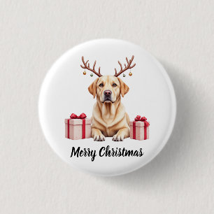 Labrador-Rentier Button