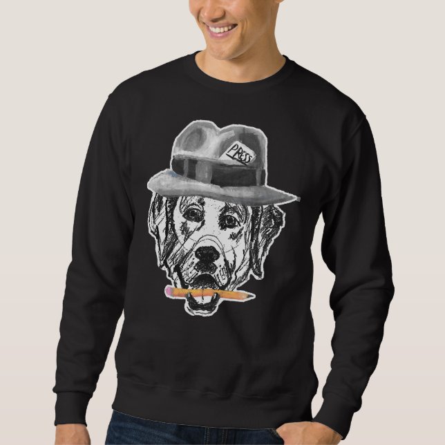 Labrador Reporter Sweatshirt (Vorderseite)