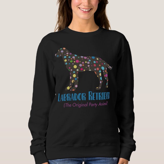 Labrador Retriever 57 Sweatshirt (Vorderseite)