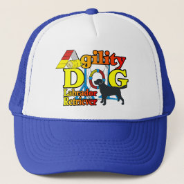 Labrador Retriever Agility Shirts Geschenke Truckerkappe