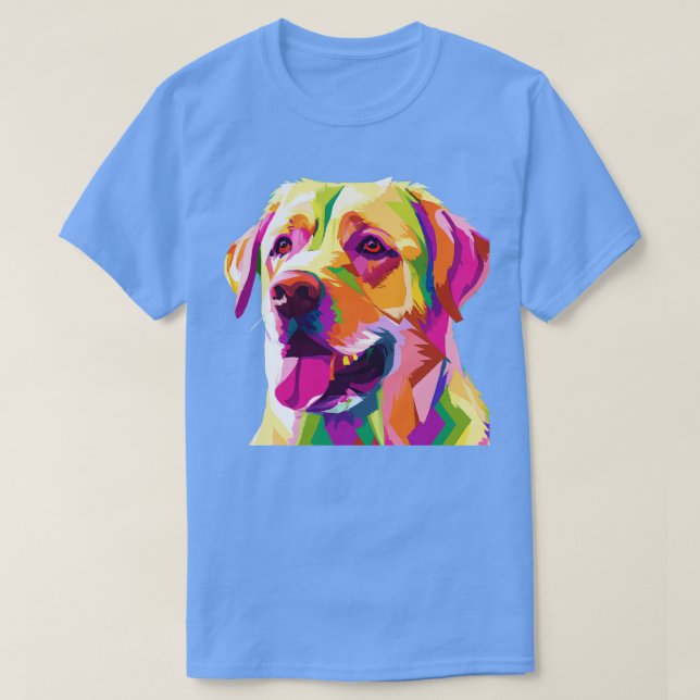 Labrador Retriever Art Hund Lover Geschenke T-Shirt (Design vorne)