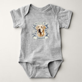 Labrador Retriever Baby Bodysuit Strampler