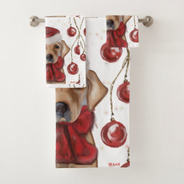 Labrador Retriever  Badhandtuch Set