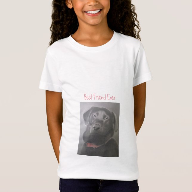 Labrador Retriever Best Friend T-Shirt (Vorderseite)