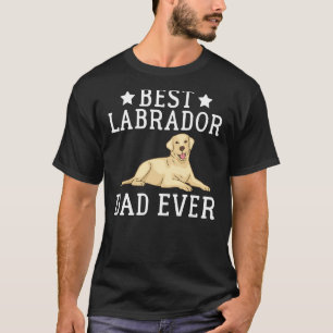 Labrador Retriever Best Labrador Vater Ever Labrad T-Shirt