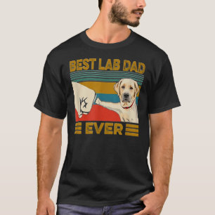 Labrador Retriever Bester Lab Dad Aller Zeiten Vin T-Shirt