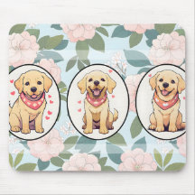 Labrador Retriever Blume Hintergrund