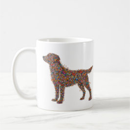 Labrador Retriever Butterfly Silhouette Dog Lover Kaffeetasse