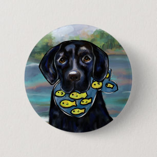 Labrador Retriever Button