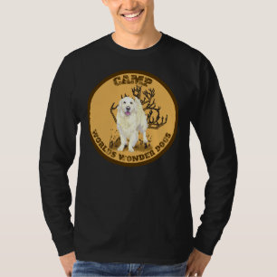 Labrador Retriever Camp Worlds Wonder Dogs T-Shirt