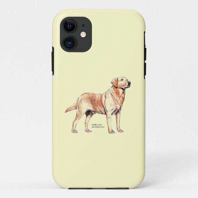 Labrador Retriever Case-Mate iPhone Hülle (Rückseite)